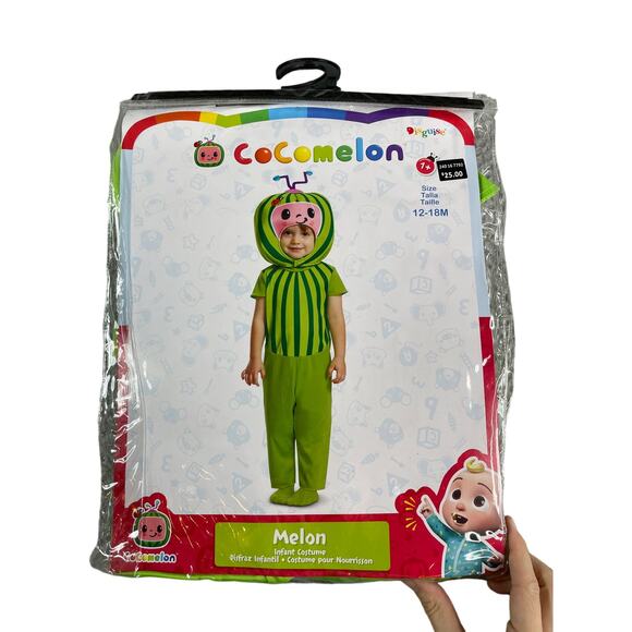 Cocomelon Costume Infant 12-18 Months Melon Disguise Youth Childrens NWT - Picture 1 of 5